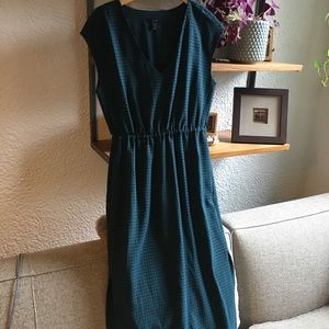 Jcrew hunter green dress